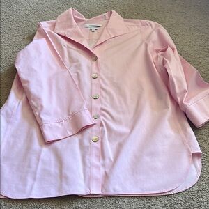 Pink women’s button down